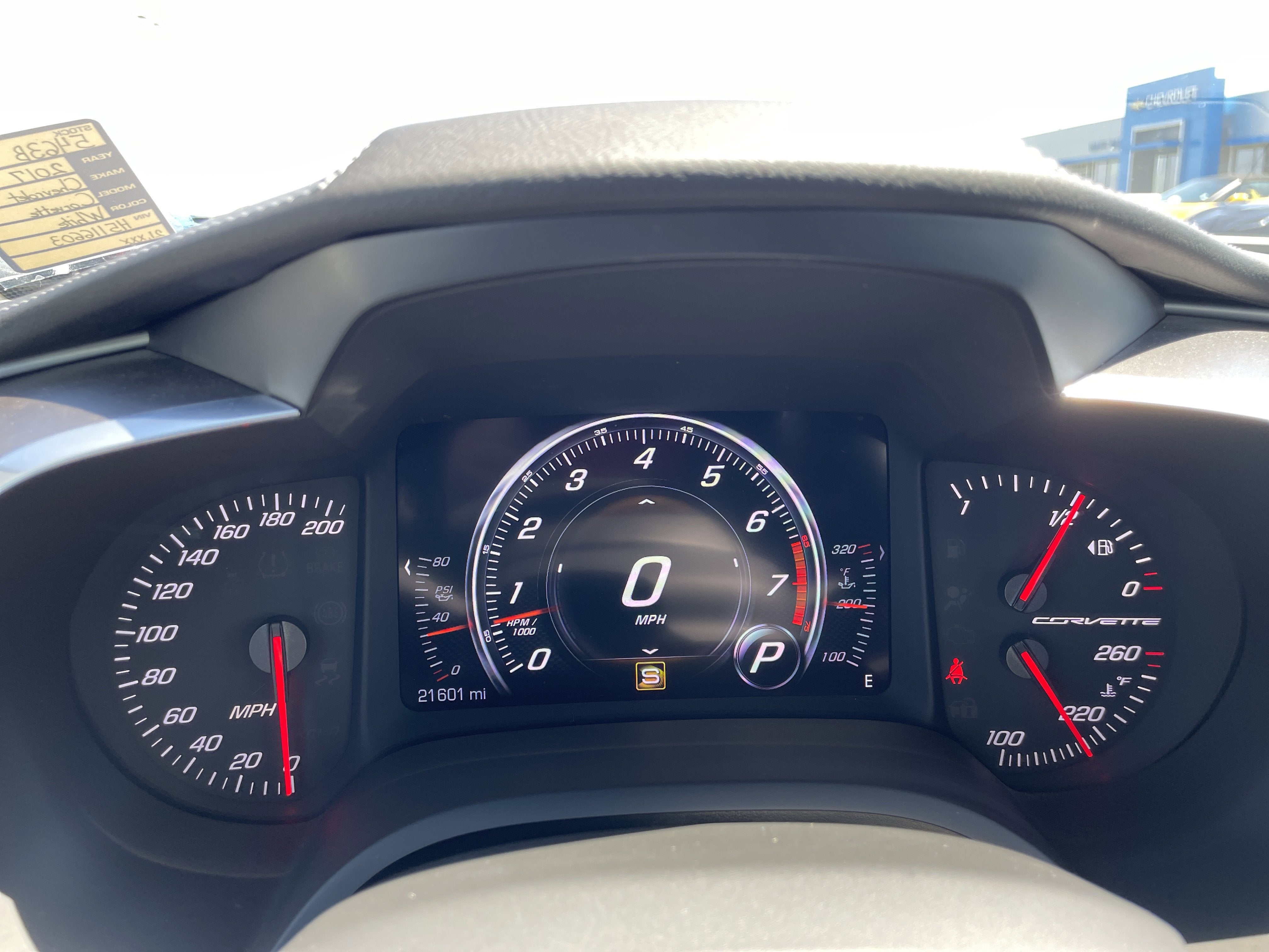 2017 Chevrolet Corvette Stingray 2LT