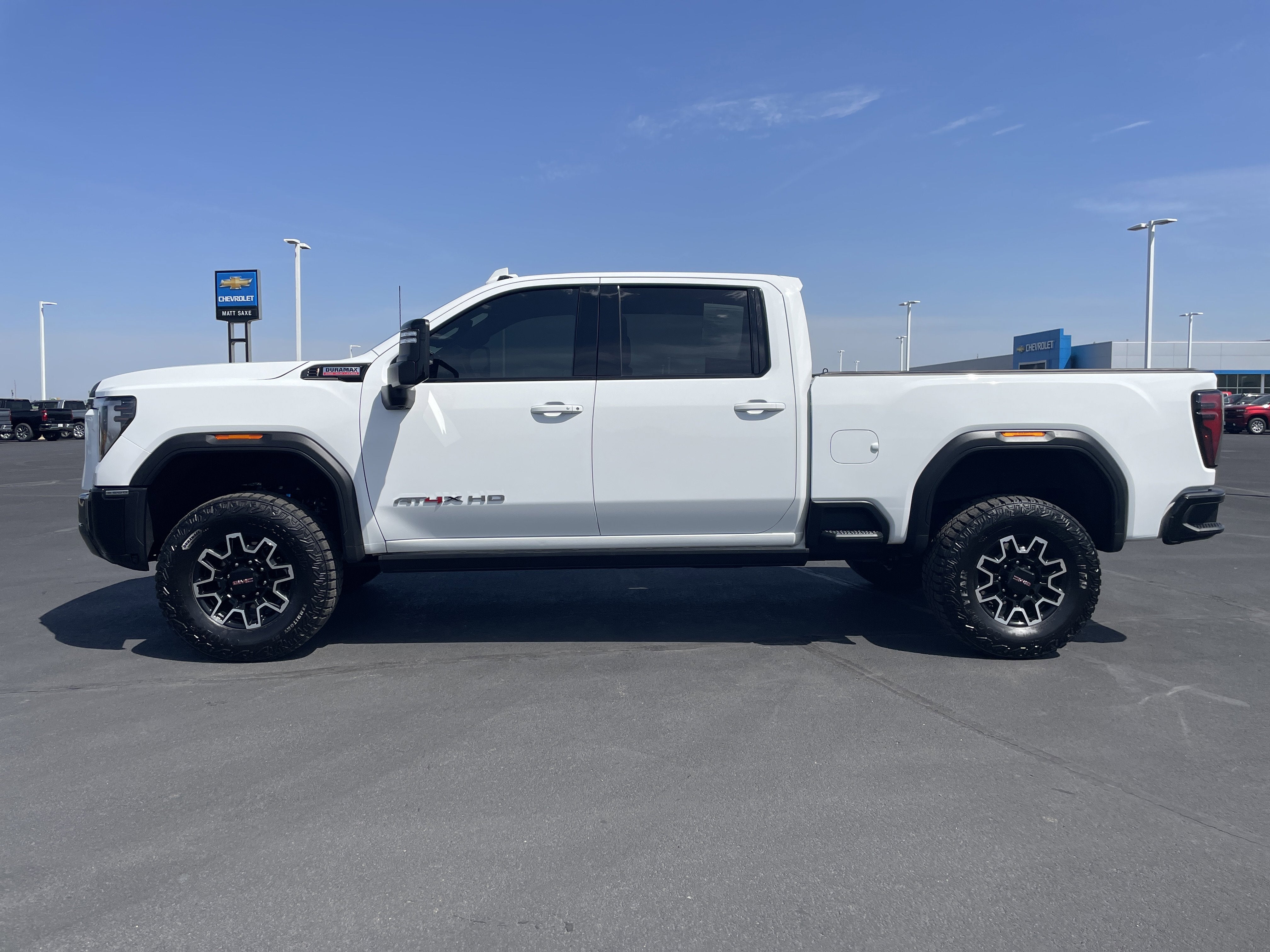 Certified 2025 GMC Sierra 2500HD AT4X with VIN 1GT4UZEY2SF360654 for sale in Belle Plaine, Minnesota