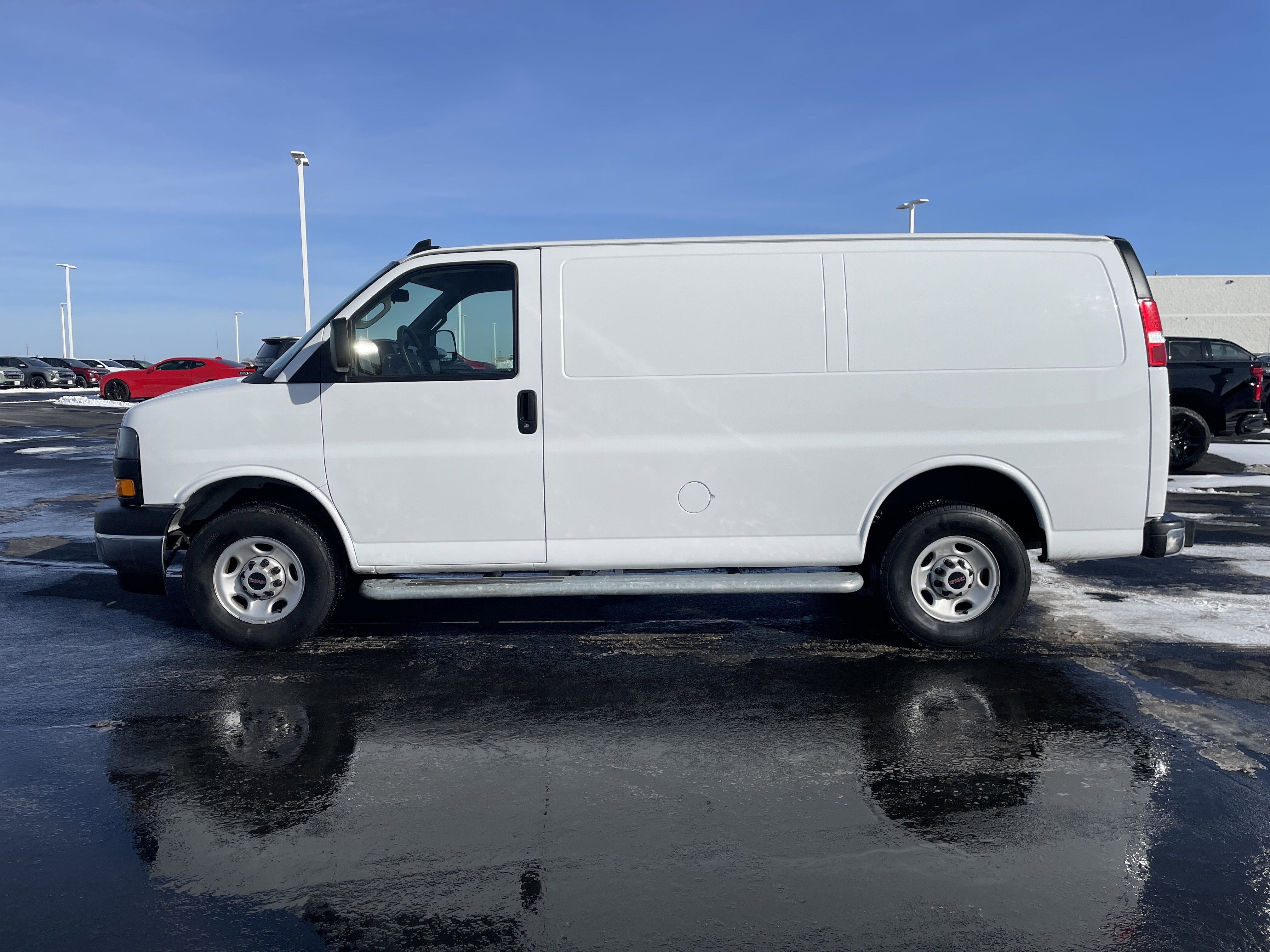 Used 2024 GMC Savana Cargo Work Van with VIN 1GTW7AFP9R1157422 for sale in Belle Plaine, Minnesota