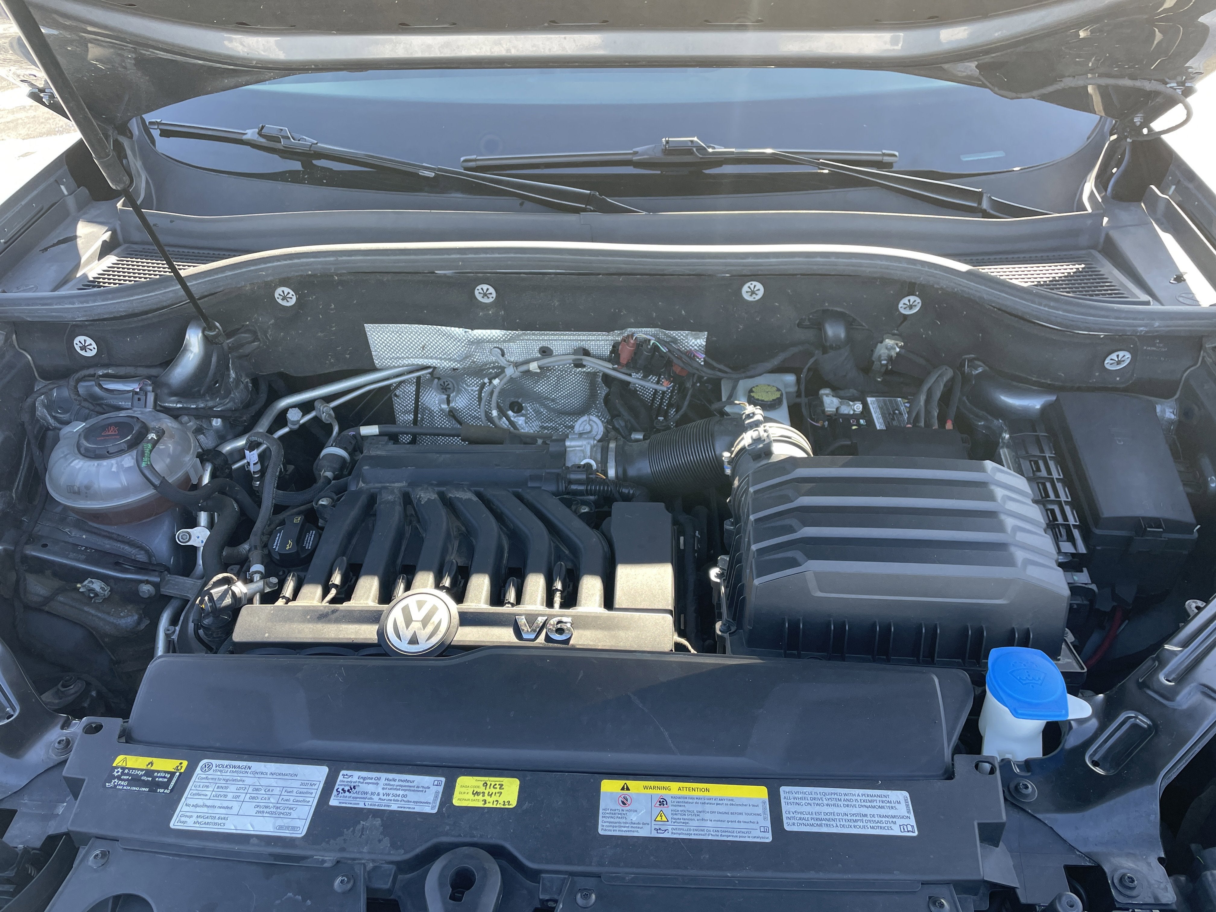 2021 Volkswagen Atlas 3.6L V6 SE w/Technology R-Line