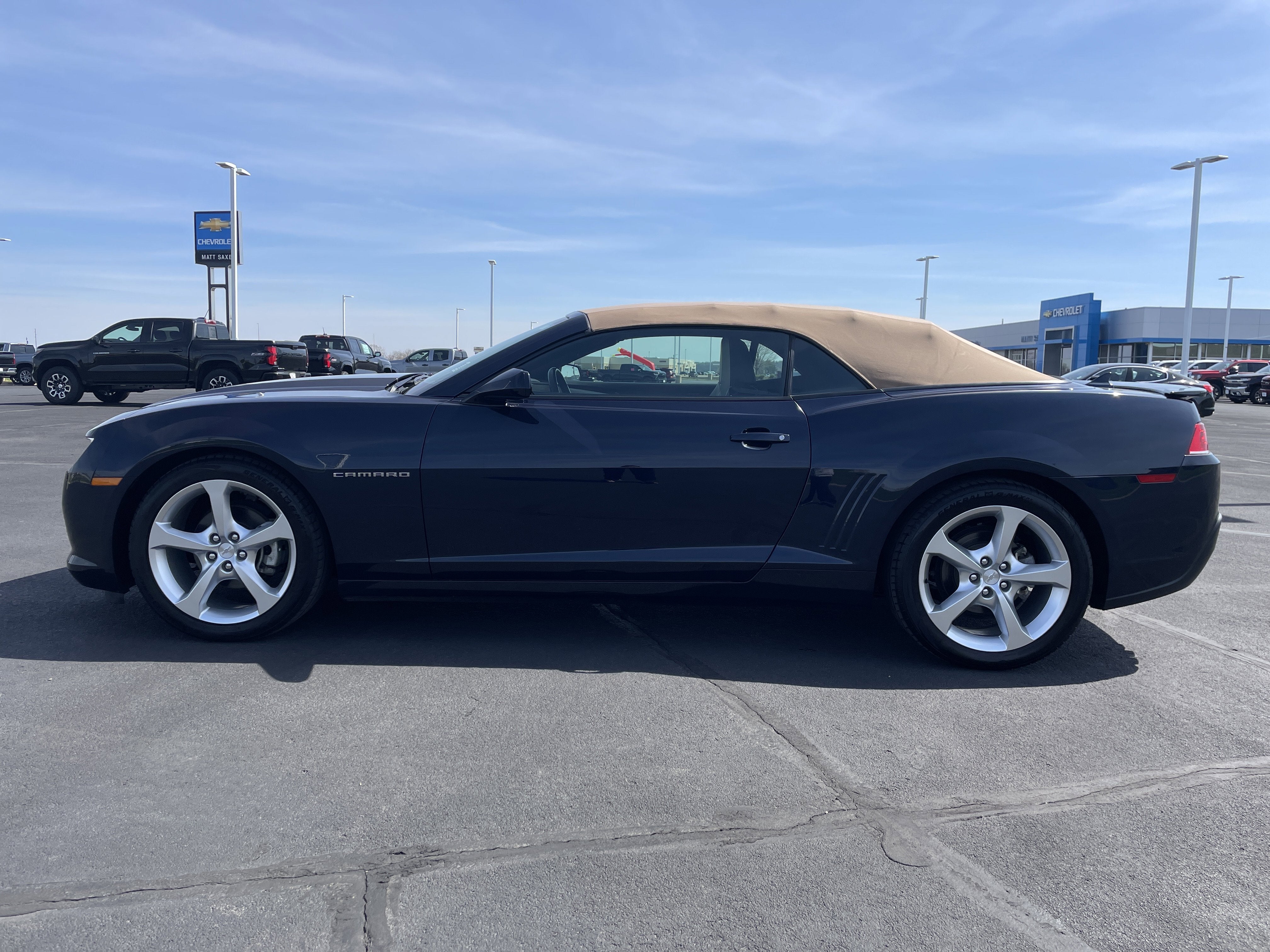 Used 2015 Chevrolet Camaro 2LT with VIN 2G1FF3D35F9273084 for sale in Belle Plaine, Minnesota