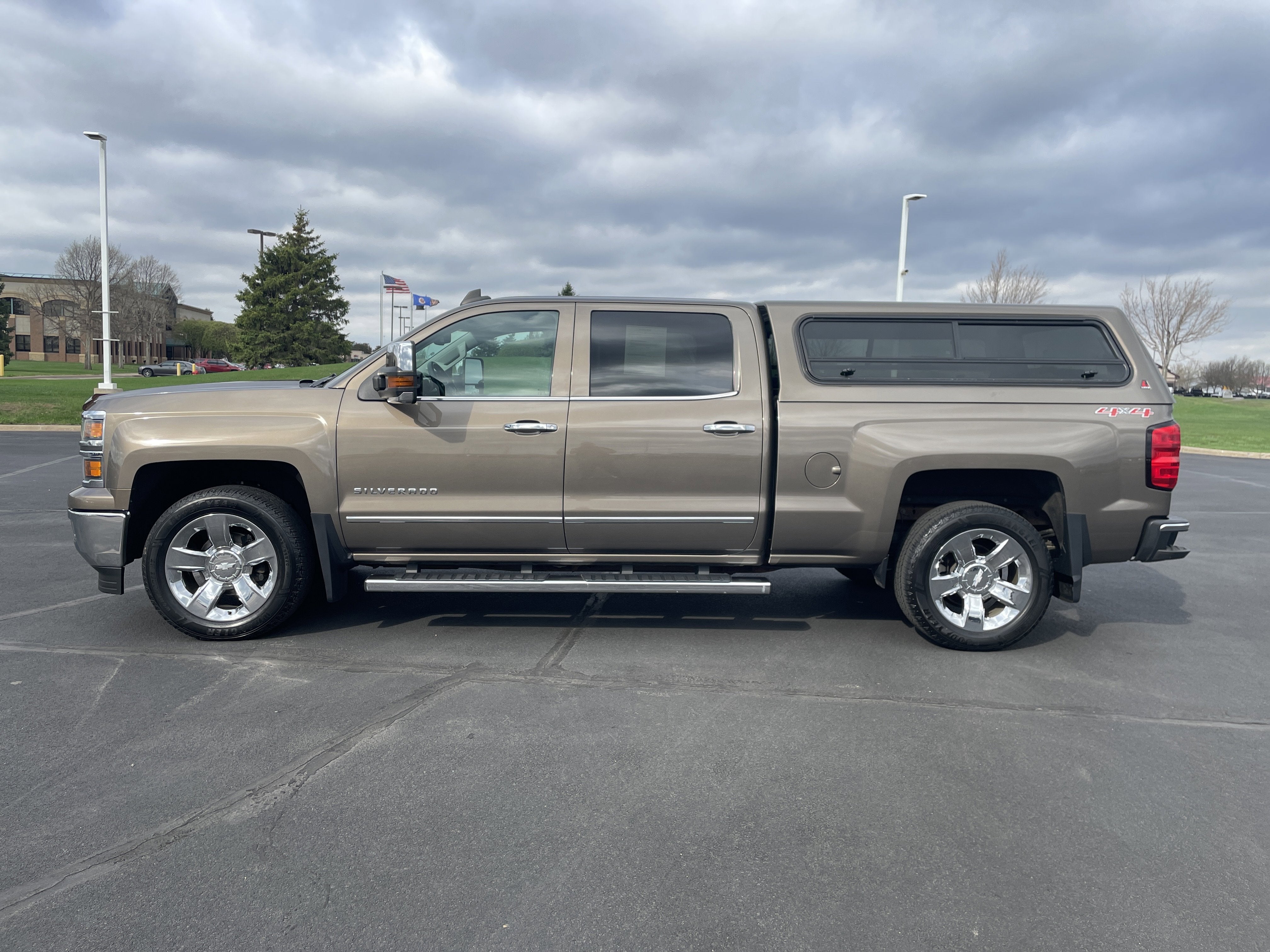 Used 2015 Chevrolet Silverado 1500 LTZ with VIN 3GCUKSEC1FG429758 for sale in Belle Plaine, Minnesota