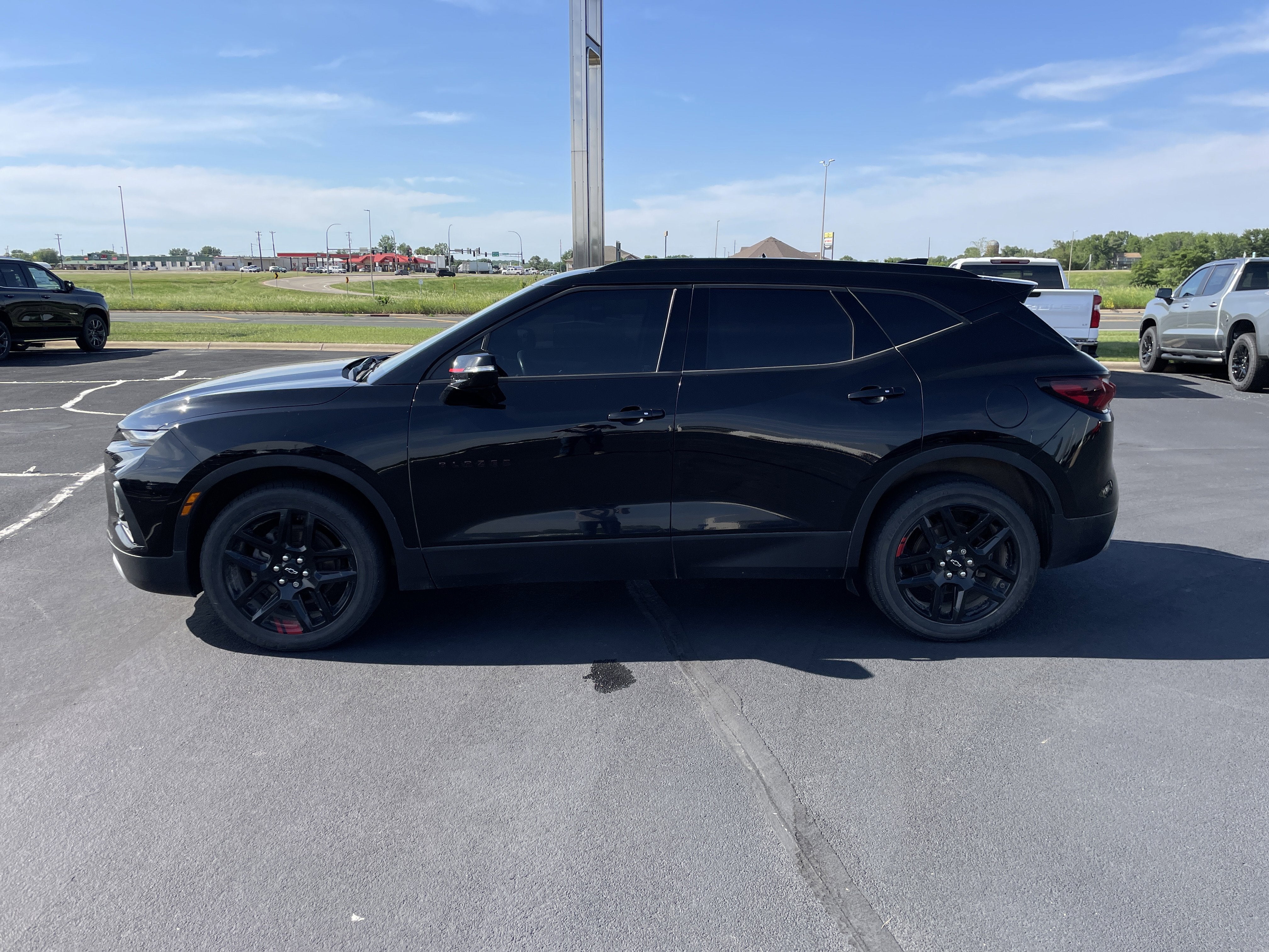Used 2020 Chevrolet Blazer 2LT with VIN 3GNKBHRS2LS720443 for sale in Belle Plaine, Minnesota