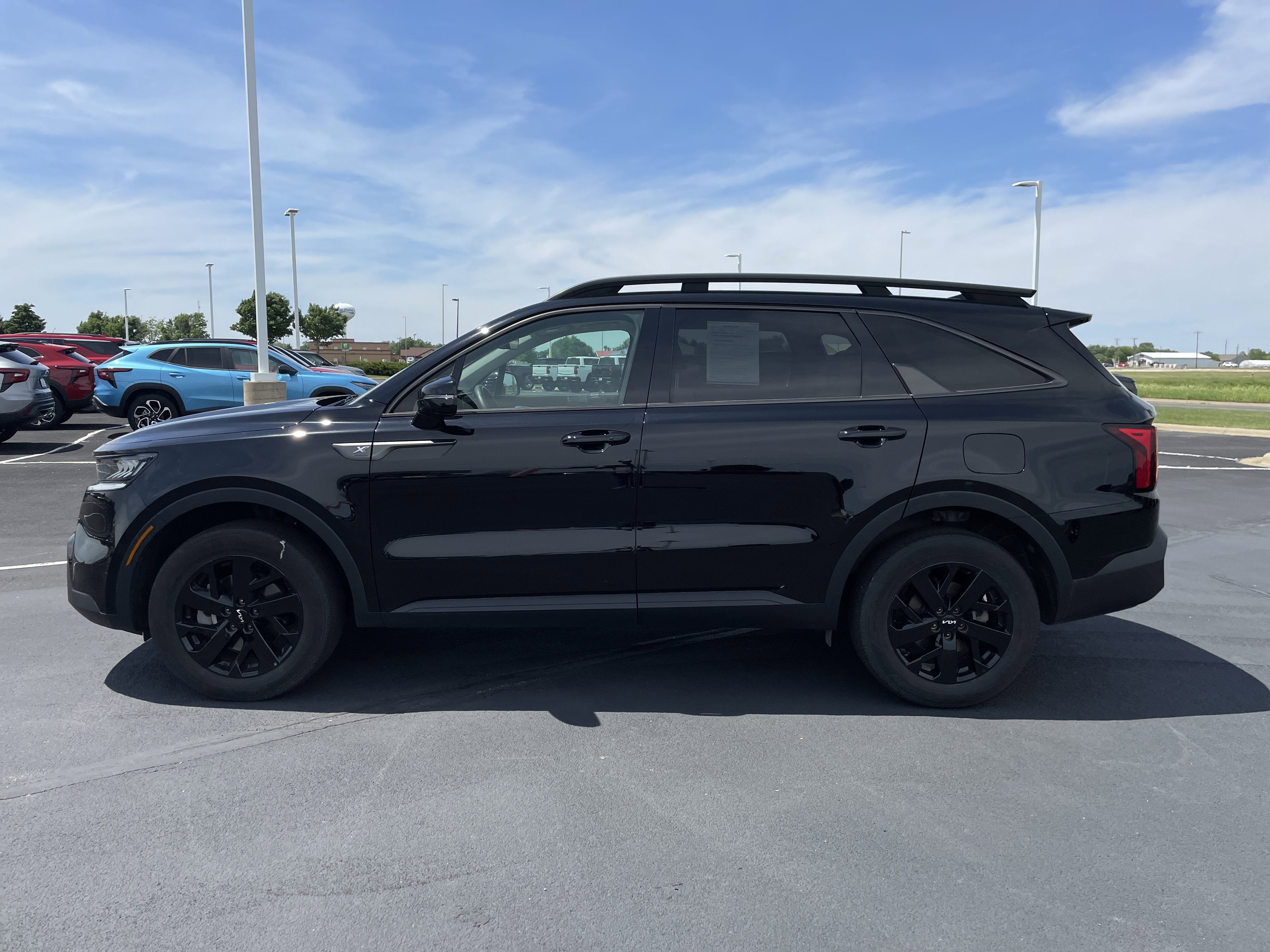 Used 2023 Kia Sorento X-Line S with VIN 5XYRLDLC9PG242818 for sale in Belle Plaine, Minnesota