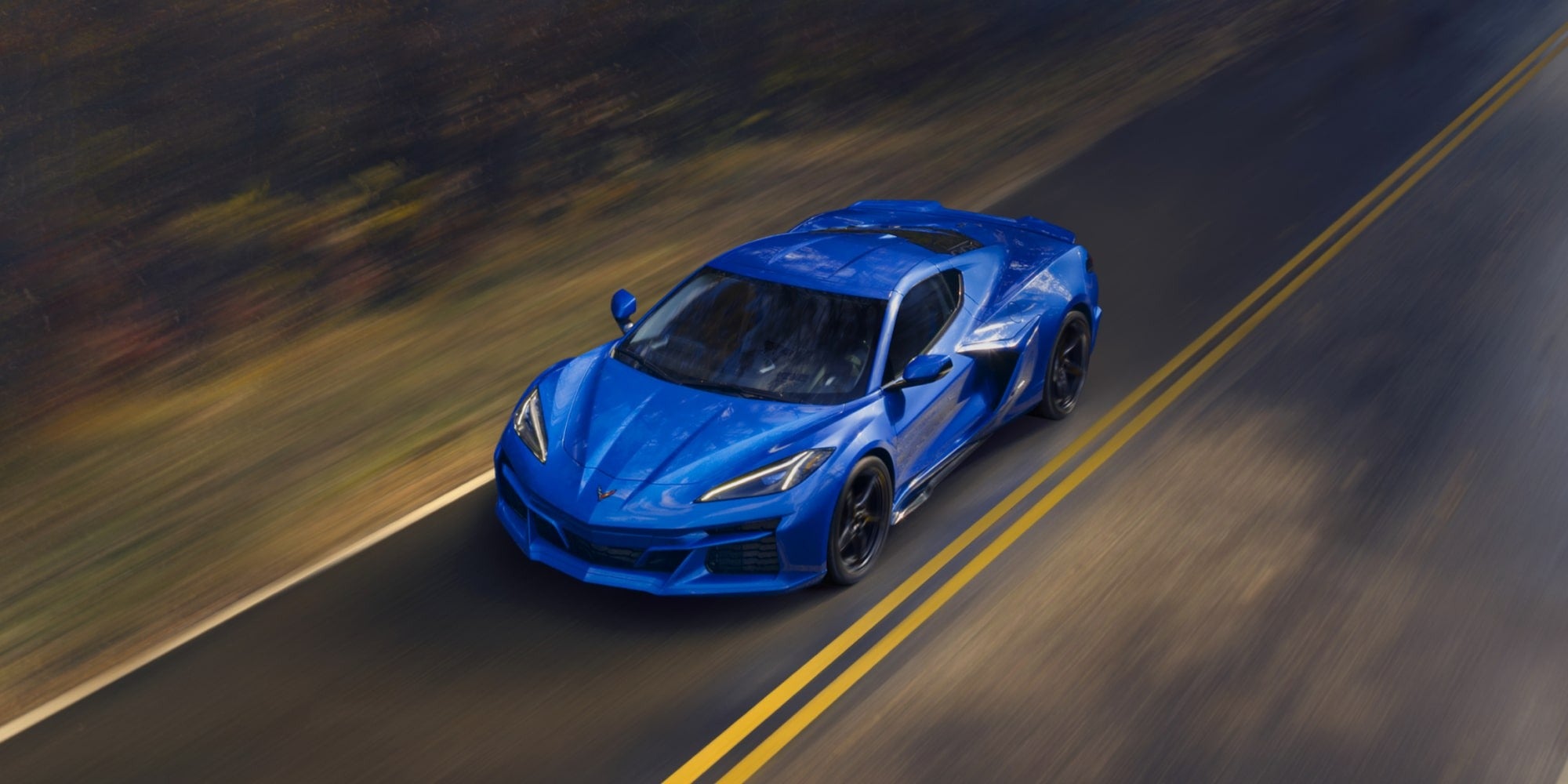 2025 Blue Chevrolet Corvette E-Ray