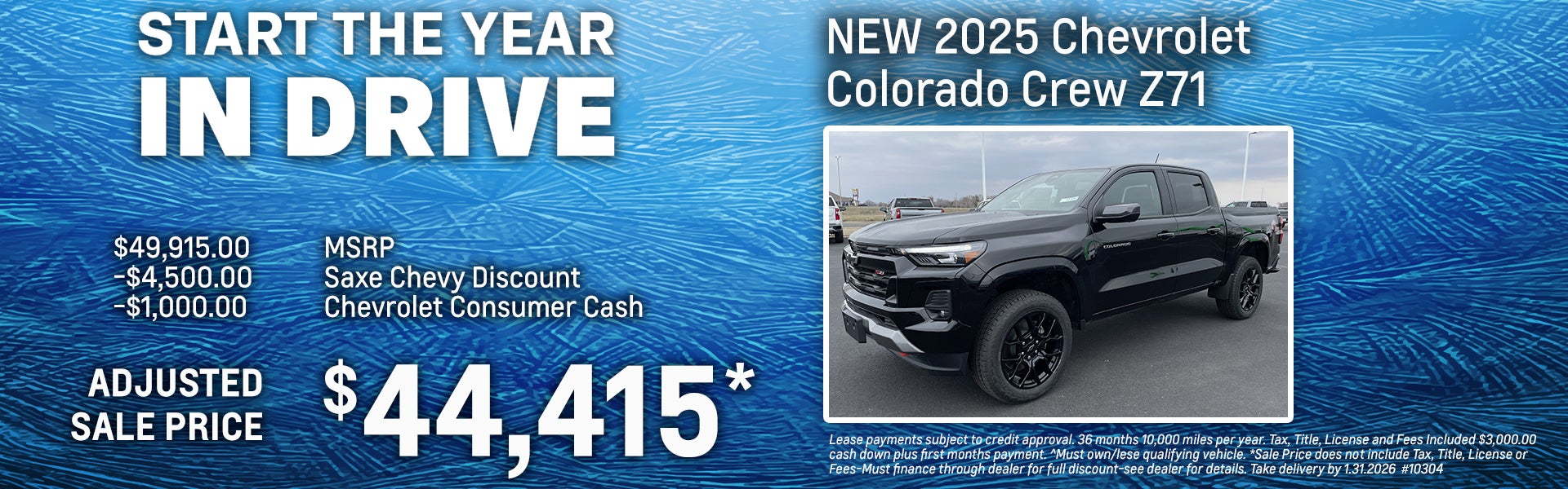 New 2025 Chevy Colorado Crew