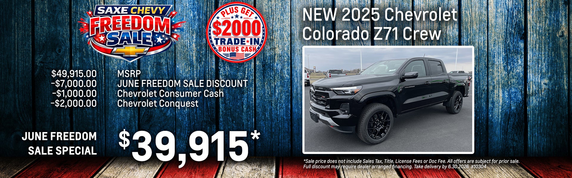 New 2025 Chevy Colorado Z71 Crew