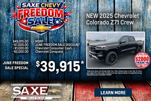 New 2025 Chevy Colorado Z71 Crew