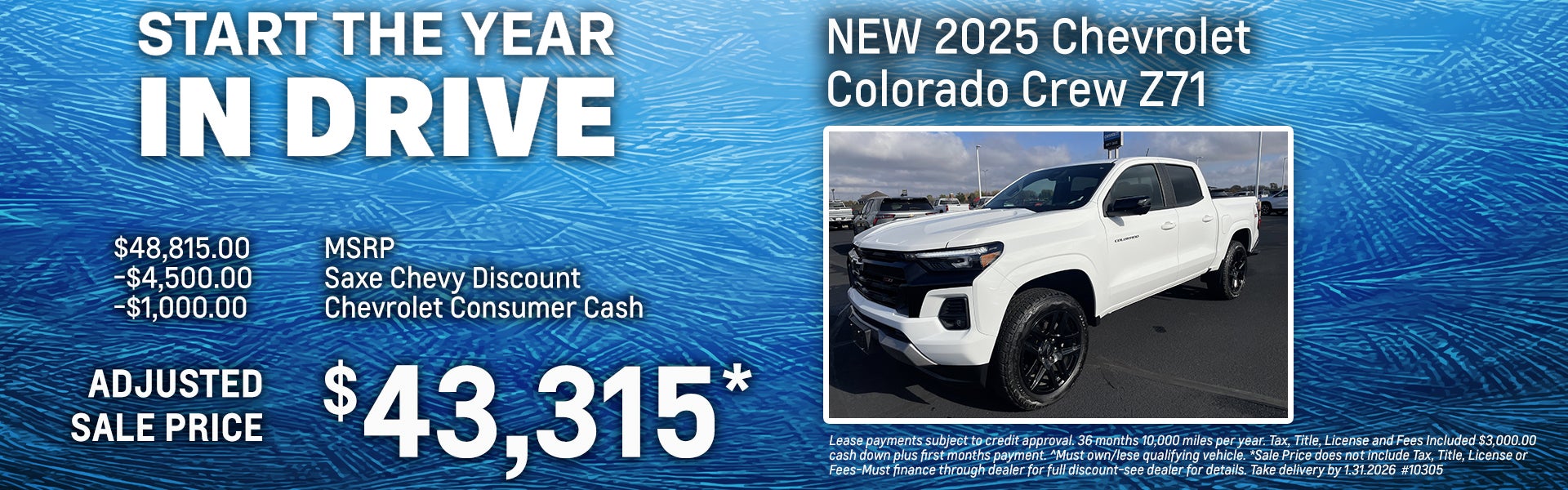 New 2025 Chevy Colorado Z71