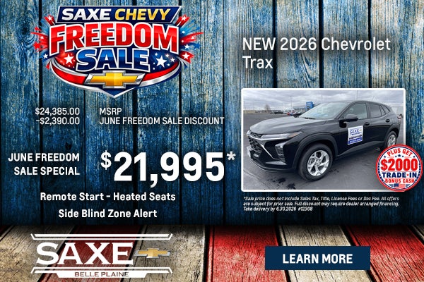 New 2026 Chevy Trax