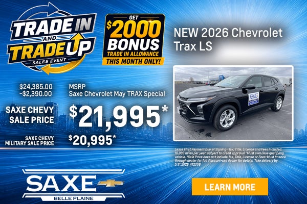 New 2026 Chevy Trax