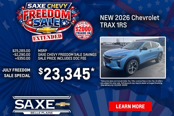 New 2026 Chevy Trax