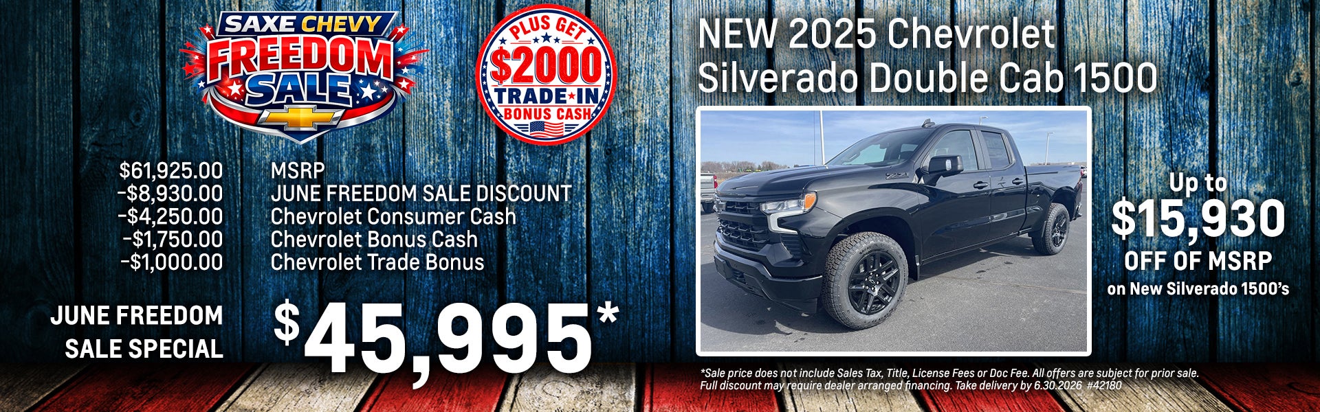 New 2025 Chevy Silverado Dbl Cab