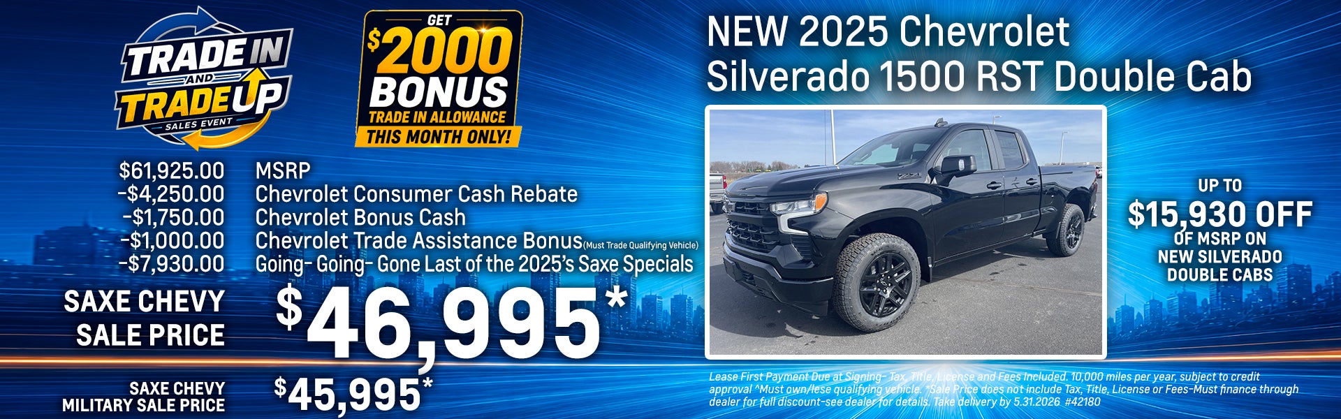 New Chevy Silverado Dbl Cab