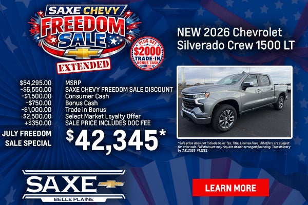 New 2026 Chevy Silverado Crew