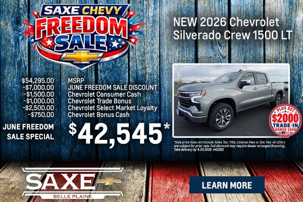 New 2026 Chevy Silverado Crew