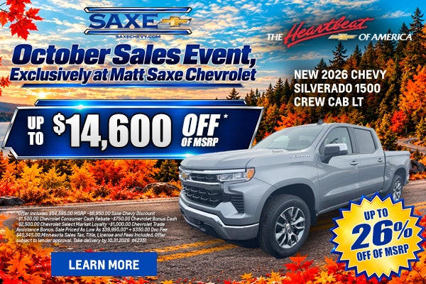 New 2026 Chevy Silverado Crew