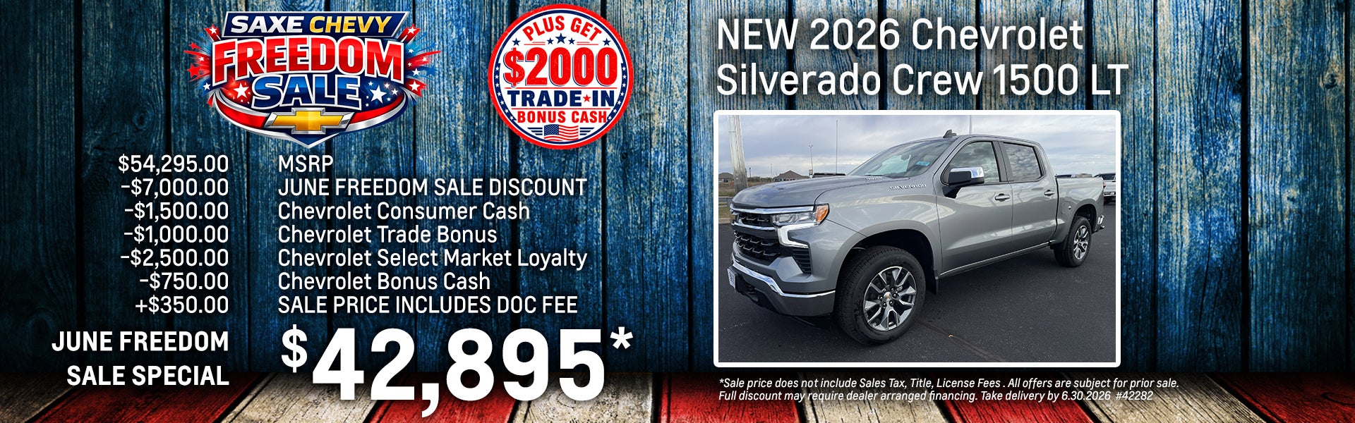 New 2026 Chevy Silverado Crew