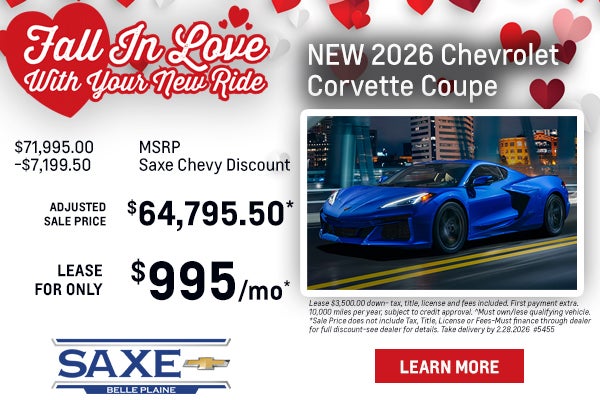 New 2026 Corvette